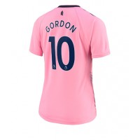 Everton Anthony Gordon #10 Fotballklær Bortedrakt Dame 2022-23 Kortermet